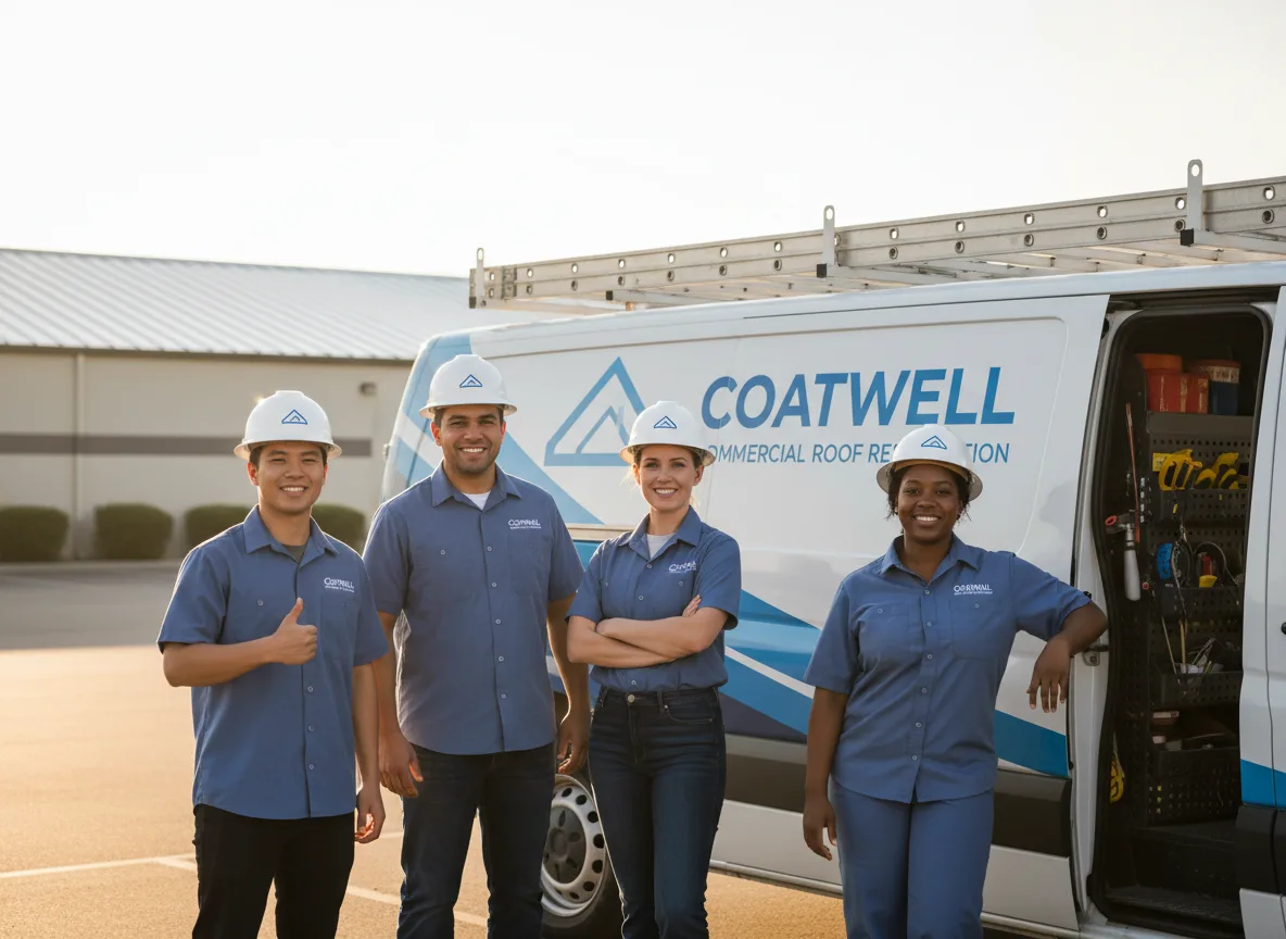 Commercial roof coating company in Gazelle, CA